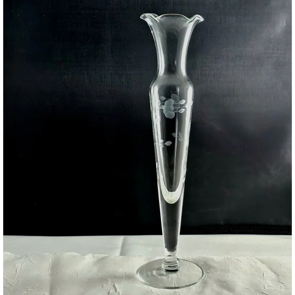 Princess House Heritage Bud Vase 10